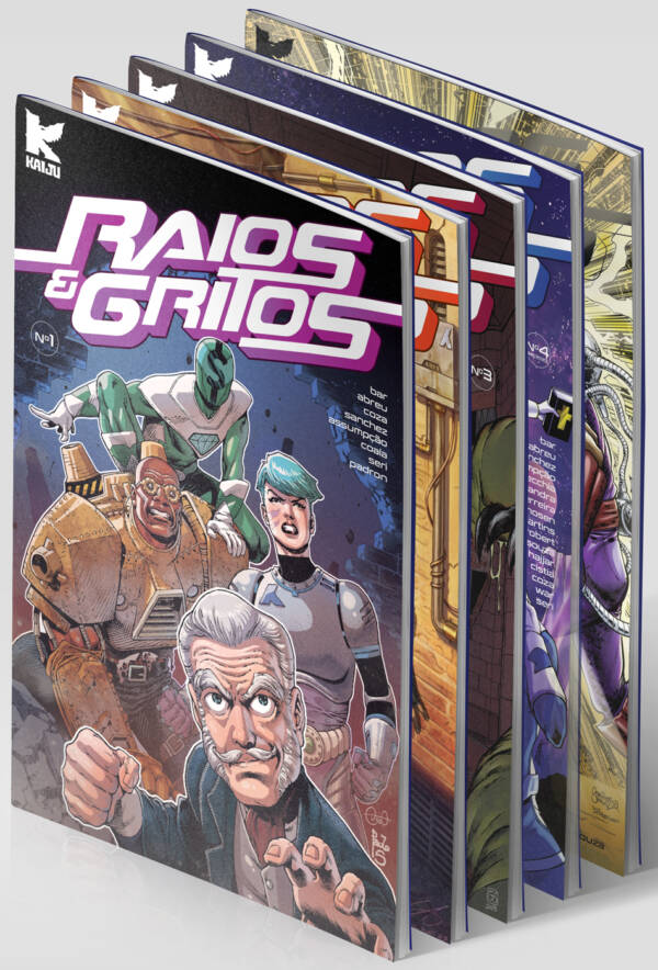 Combo Raios & Gritos 1ª Fase - 1 a 5